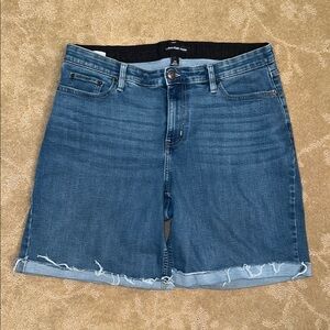 Calvin Klein Cut Off Jean Shorts, Sz 16W